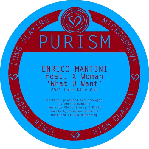 Enrico Mantini, X Woman - What U Want [PURISM13]